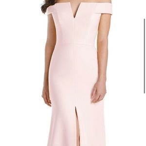 Dessy Blush Bridemaid Dress size 6